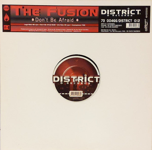 The Fusion : Don't Be Afraid (12")