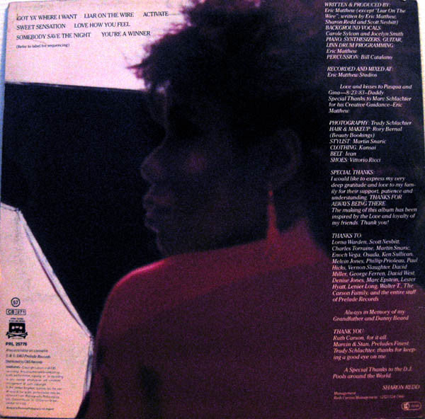 Sharon Redd : Love How You Feel (LP, Album)