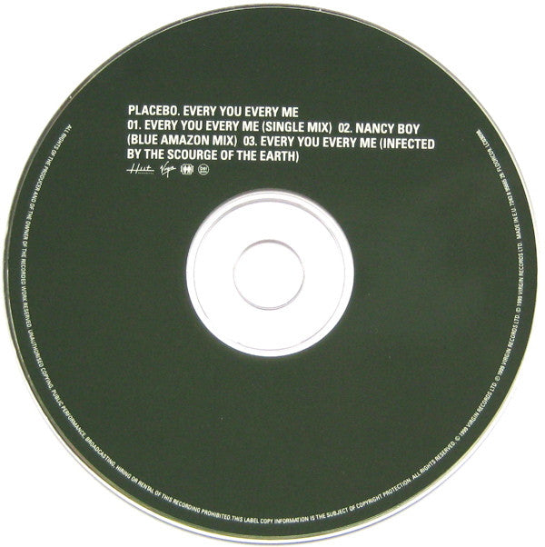 Placebo : Every You Every Me (CD, Single)