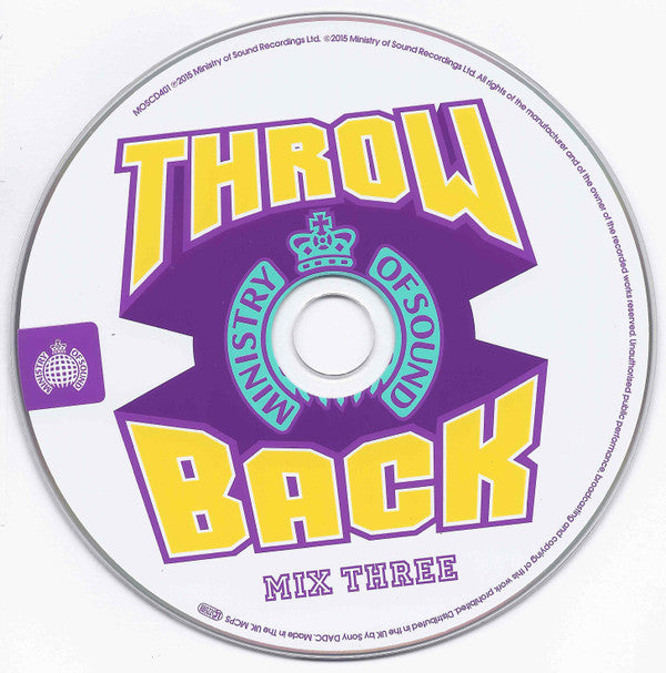 Various : Throwback Old Skool Anthems (3xCD, Comp, Mixed)