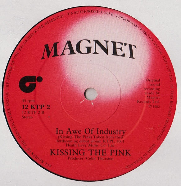Kissing The Pink : Watching Their Eyes (12", Single)