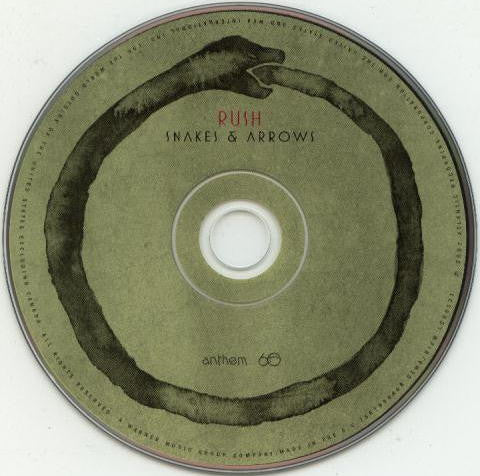 Rush : Snakes & Arrows (CD, Album, Jew)