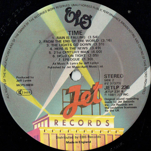 ELO* : Time (LP, Album)