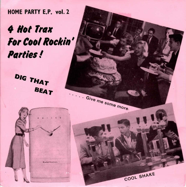 Various : Home Party E.P. vol.2 (7", EP, Comp)