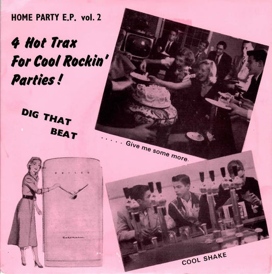 Various : Home Party E.P. vol.2 (7", EP, Comp)