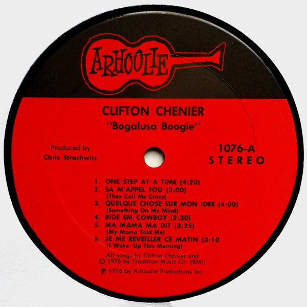 Clifton Chenier : Bogalusa Boogie (LP, Album)