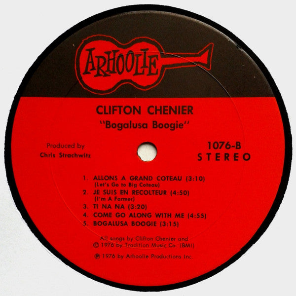 Clifton Chenier : Bogalusa Boogie (LP, Album)