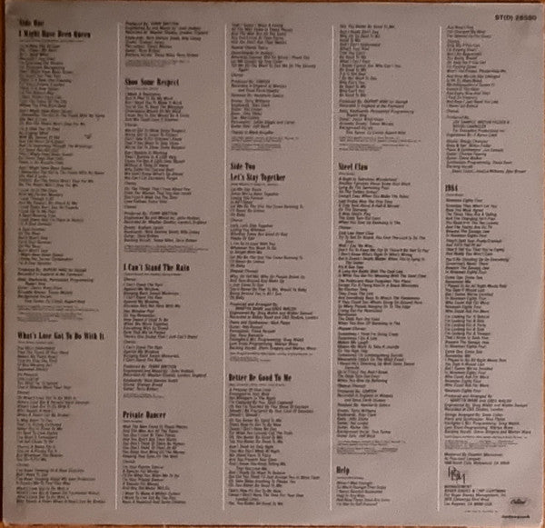 Tina Turner : Private Dancer (LP, Album)