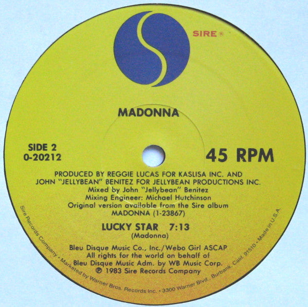 Madonna : Borderline (12", Maxi, Spe)