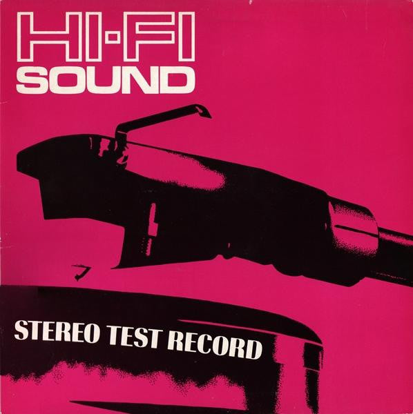 No Artist : Stereo Test Record (LP)