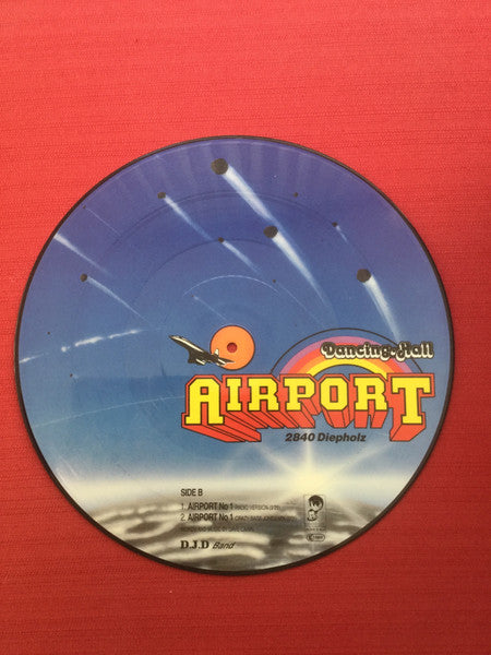D.J.D. Band : Airport  (12", Maxi, Pic)