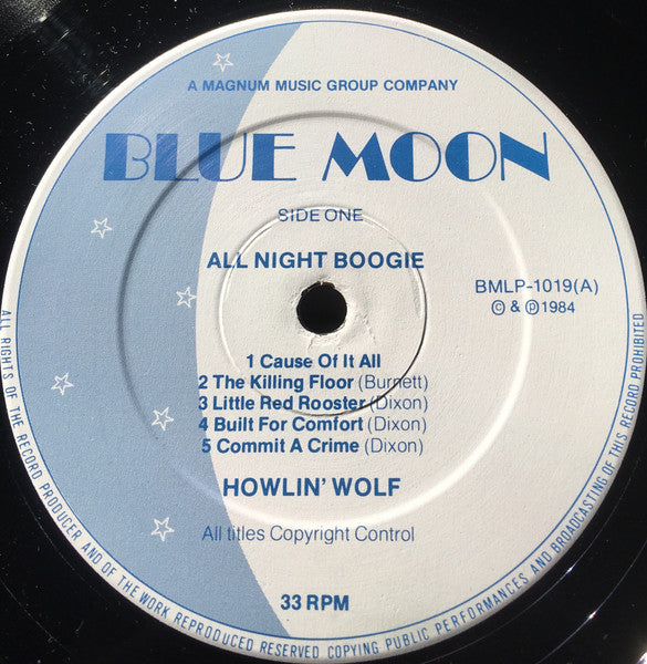 Howlin' Wolf : All Night Boogie (LP, Album)