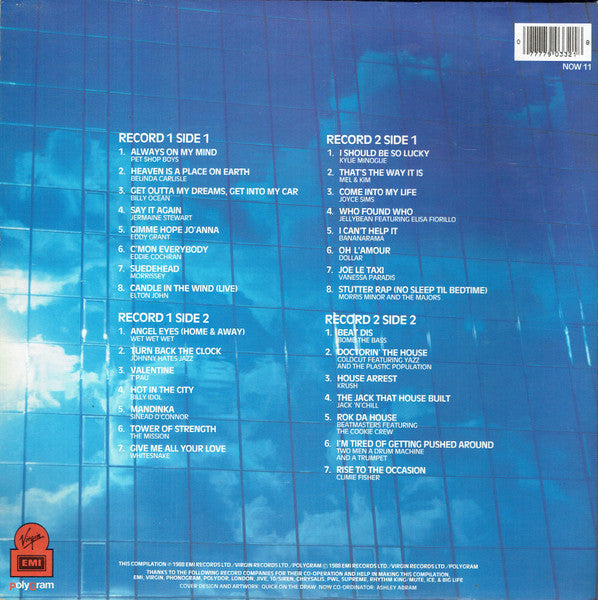 Various : Now That's What I Call Music 11 (2xLP, Album, Comp, EMI)