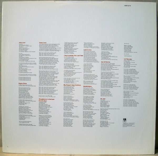 Squeeze (2) : Frank (LP, Album)