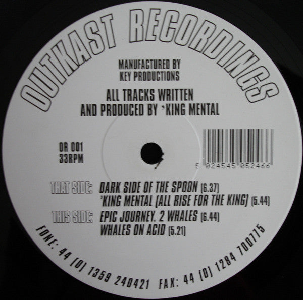'King Mental : Dark Side Of The Spoon (12")