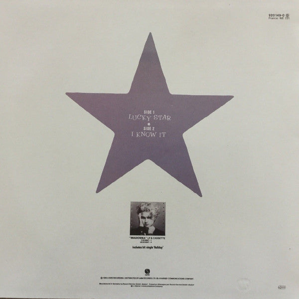 Madonna : Lucky Star (12", Single)