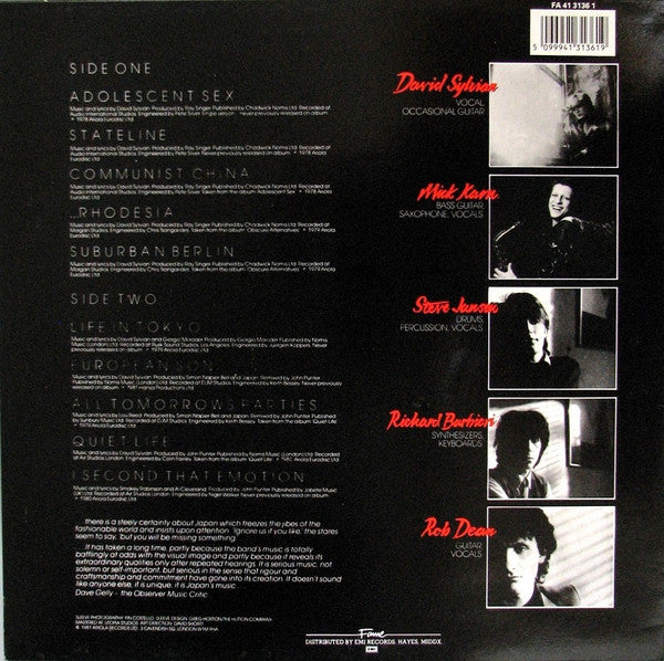 Japan : Assemblage (LP, Comp, RE)