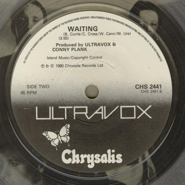 Ultravox : Sleepwalk (7", Single, Cle)
