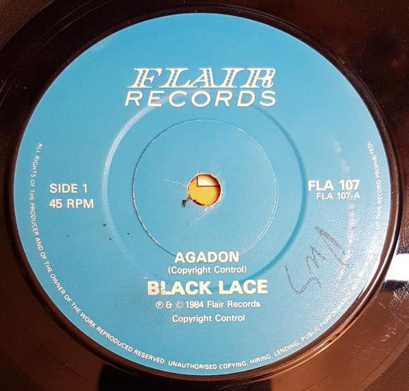 Black Lace : Agadoo (7", Single, M/Print, Pap)