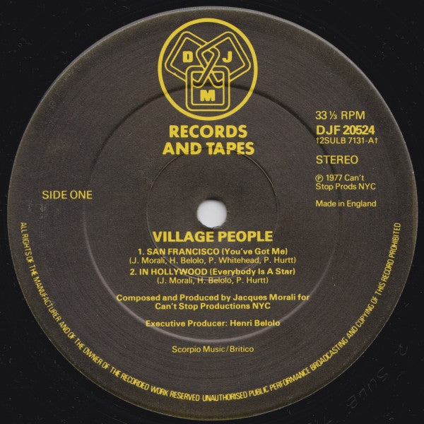 Village People : Village People (LP, Album)