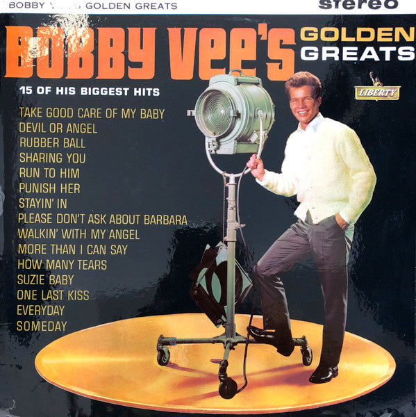 Bobby Vee : Bobby Vee's Golden Greats (LP, Comp)