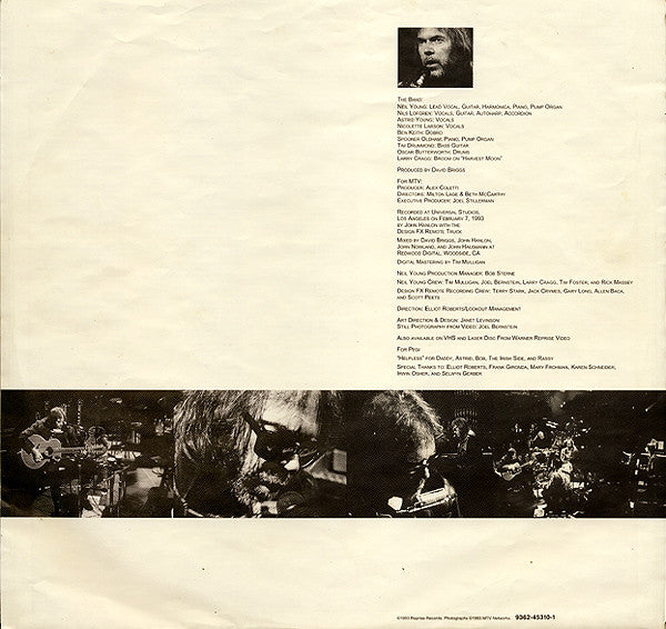 Neil Young : Unplugged (LP, Album)