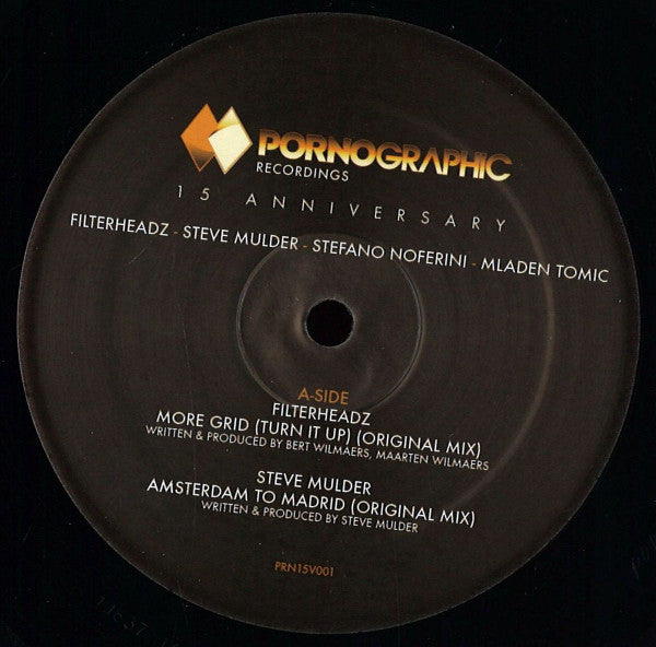 Various : Pornographic Recordings 15th Anniversary (12")