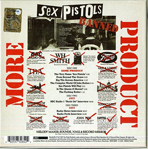 Sex Pistols : More Product (Box + 3xCD)