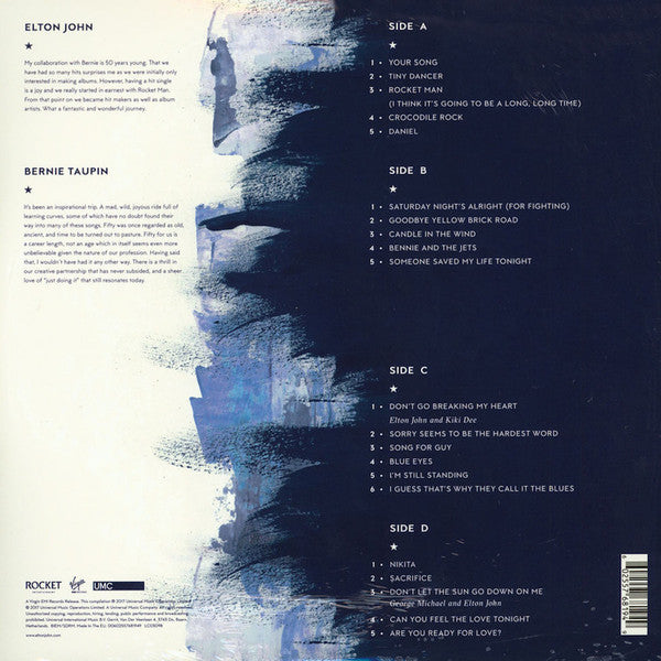 Elton John : Diamonds (2xLP, Comp, RM, Gat)