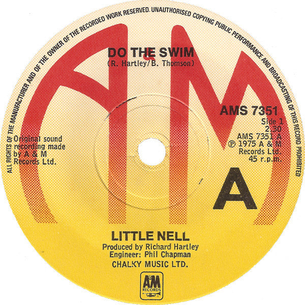 Little Nell : The Musical World Of Little Nell (Aquatic Teenage Sex & Squalor) (7", EP, Red)