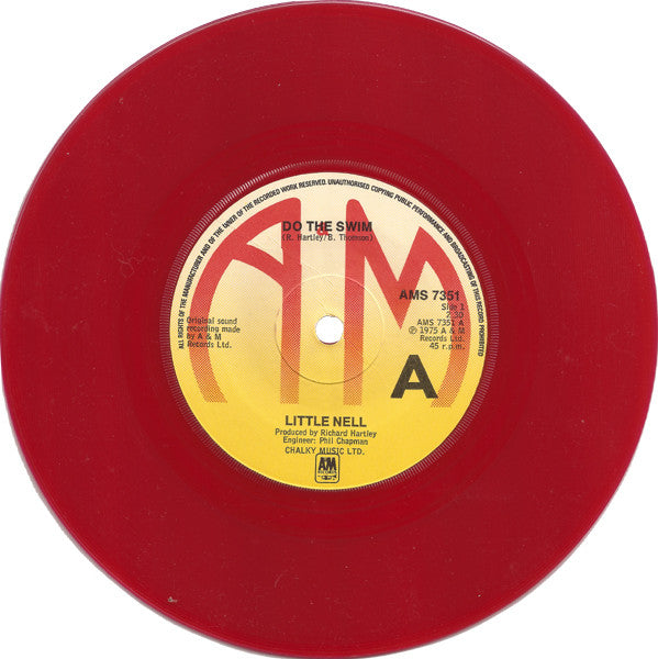 Little Nell : The Musical World Of Little Nell (Aquatic Teenage Sex & Squalor) (7", EP, Red)