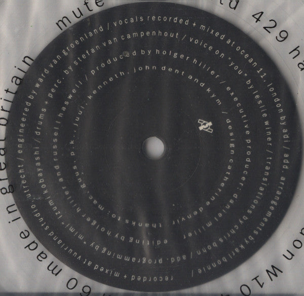 Holger Hiller : As Is (LP, Album, Cle)