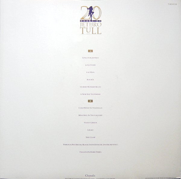 Jethro Tull : 20 Years Of Jethro Tull - The Definitive Collection (5xLP, Comp + Box)
