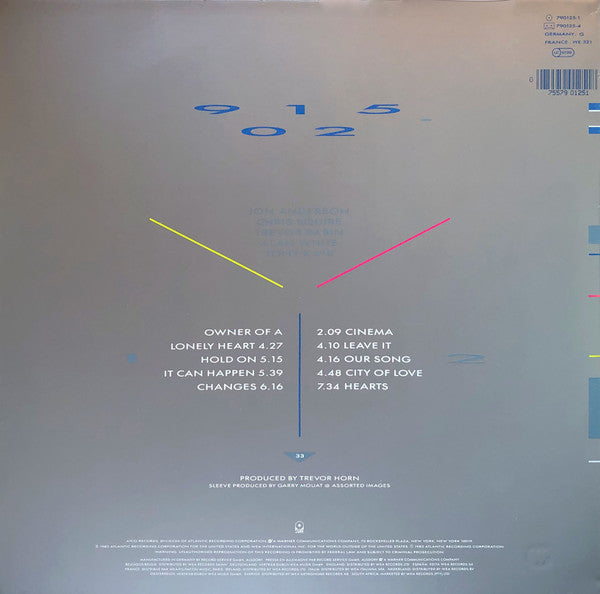 Yes : 90125 (LP, Album)