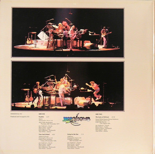 Yes : Yesshows (2xLP, Album, Spe)