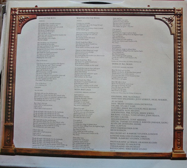 Roger Daltrey : One Of The Boys (LP, Album)