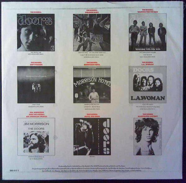 The Doors : Classics (LP, Comp, RM)