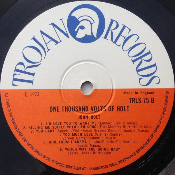 John Holt : One Thousand Volts Of Holt (LP, Album)