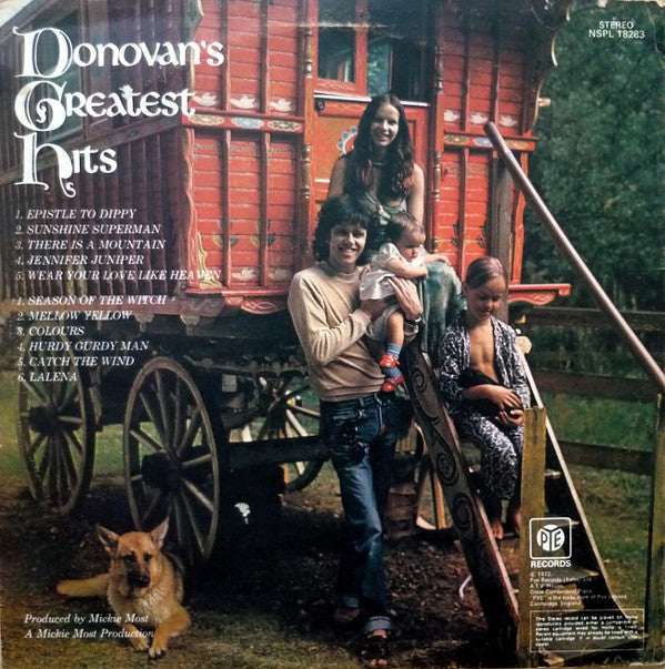 Donovan : Donovan's Greatest Hits (LP, Comp, RE, Blu)