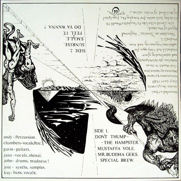 The Ullulators : Flaming / Khaos (LP, Album)