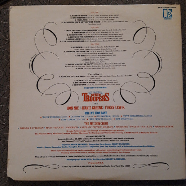 The Alabama State Troupers Featuring Don Nix | Jeanie Greene | Furry Lewis And The Mt. Zion Band & Choir* : The Alabama State Troupers Road Show (2xLP, Album)