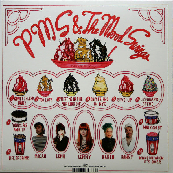 PMS & The Mood Swings* : PMS & The Mood Swings (LP, Album, Ltd)