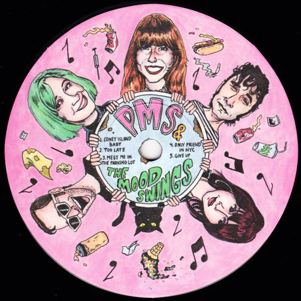 PMS & The Mood Swings* : PMS & The Mood Swings (LP, Album, Ltd)
