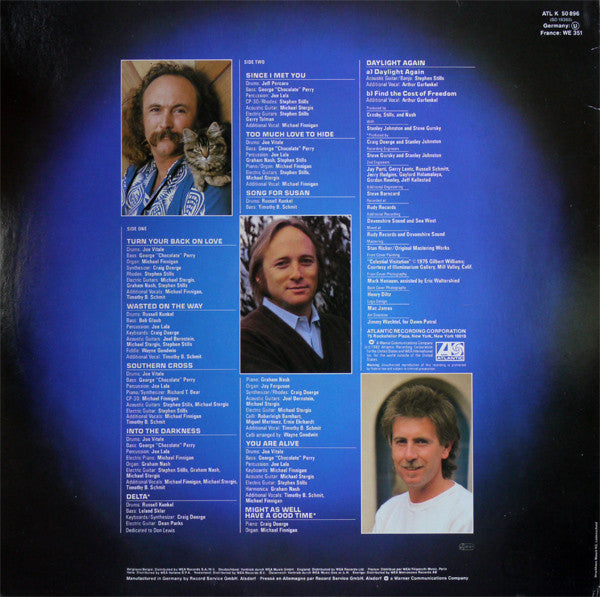 Crosby, Stills & Nash : Daylight Again (LP, Album)