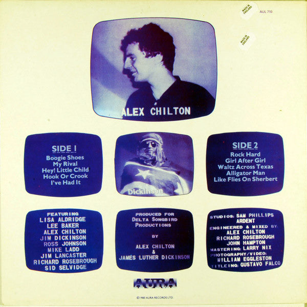 Alex Chilton : Like Flies On Sherbert (LP, Album)