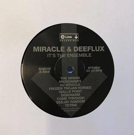 Deeflux, Miracle (6) : It's The Ensemble (LP, MiniAlbum)