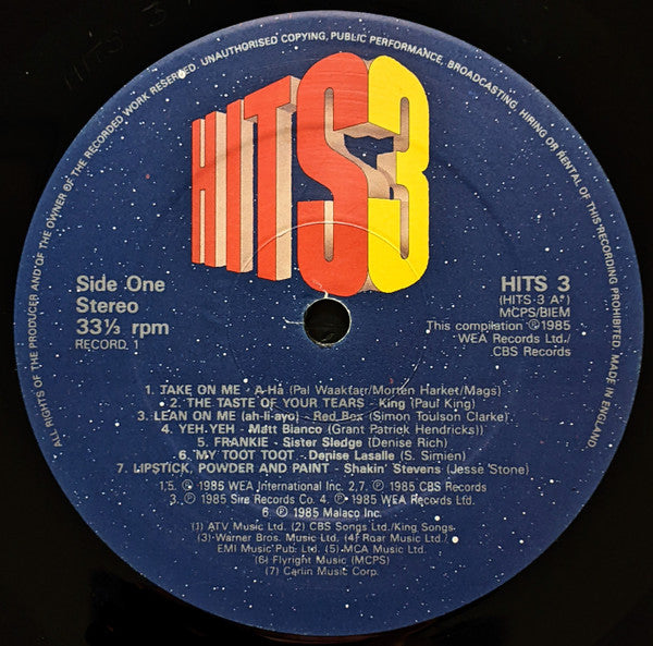 Various : Hits 3 - The Album (2xLP, Comp)
