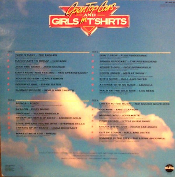 Various : Open Top Cars And Girls In T'Shirts (2xLP, Comp)