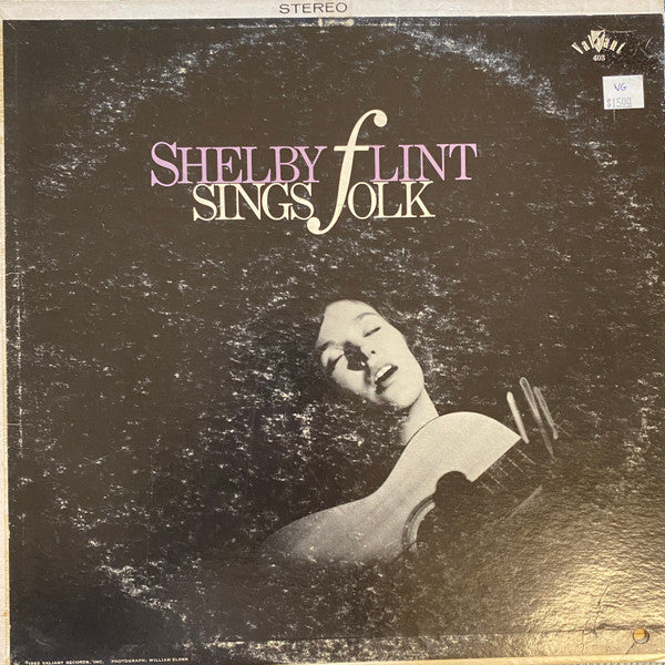Shelby Flint : Shelby Flint Sings Folk (LP, Album)