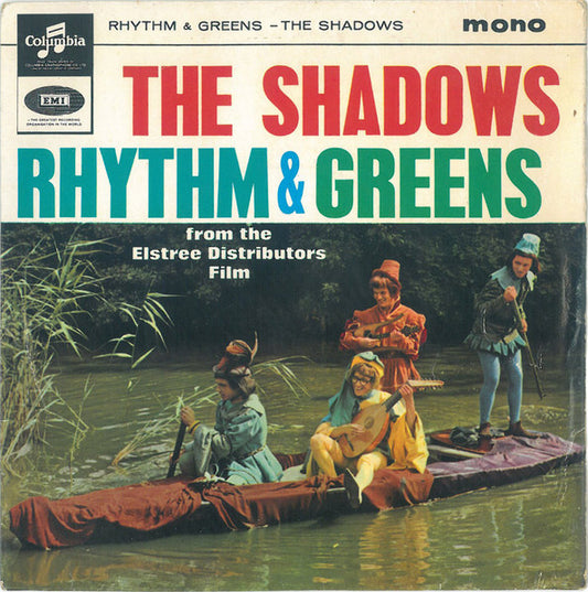 The Shadows : Rhythm & Greens (7", EP, Mono)